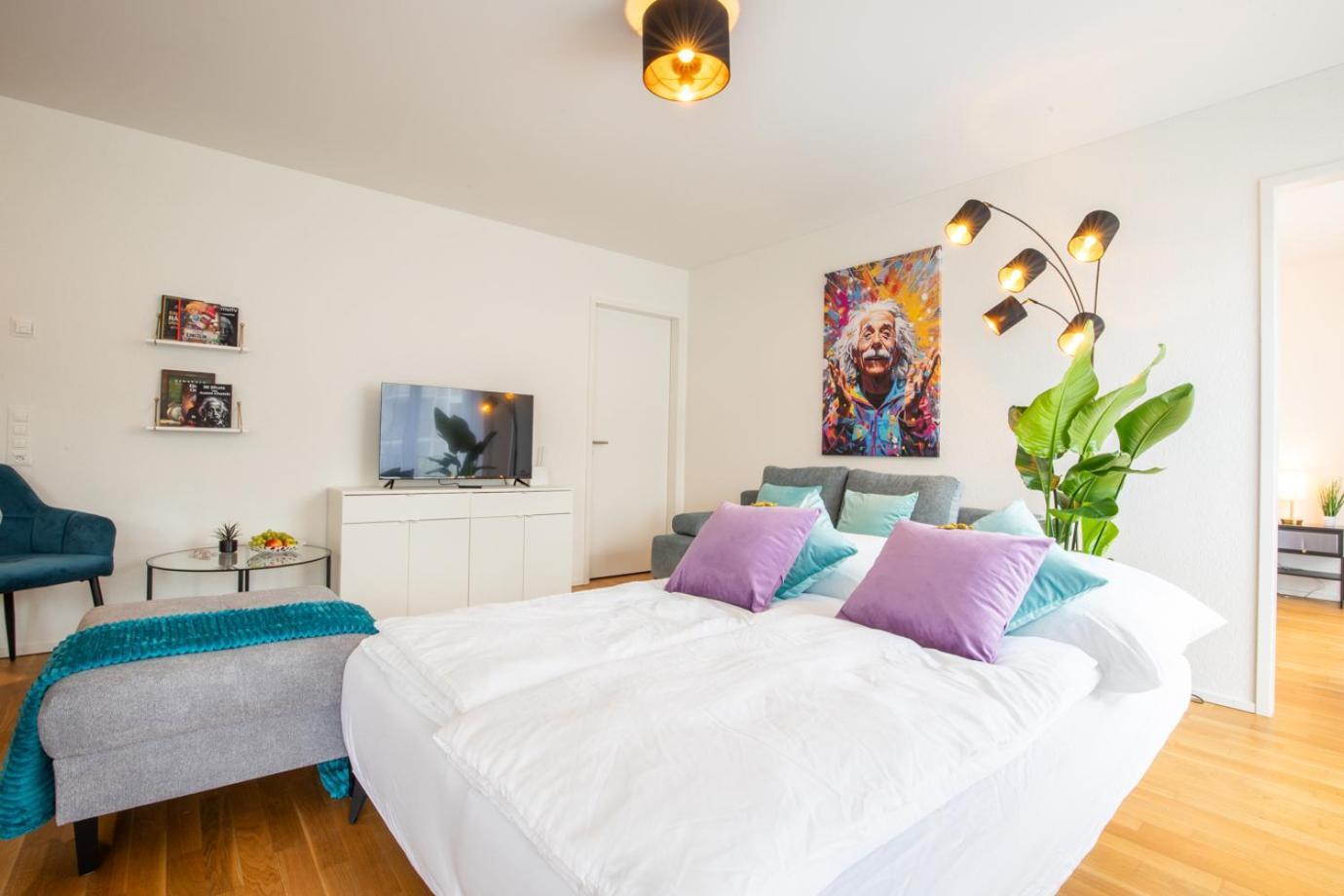 Special Einstein Iiv Apartment, Messe Kleinbasel 10-Star 外观 照片